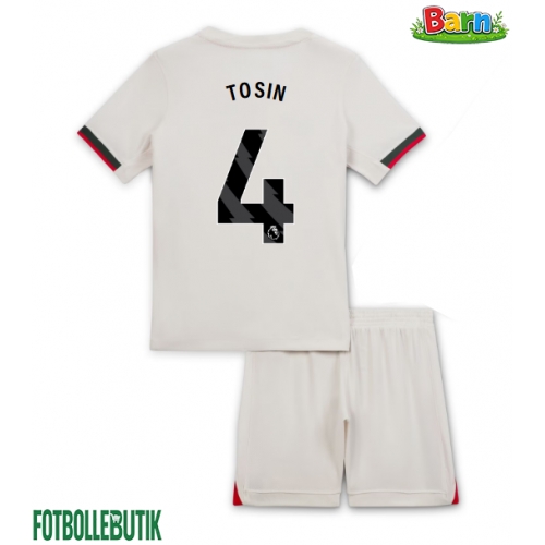 Chelsea Tosin Adarabioyo #4 Bortaställ Barn 2025-26 Kortärmad (+ Korta byxor)